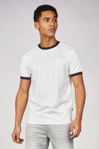 Gabbiano T-shirt T Shirt 152576 Ecru 102 Mannen Maat - L