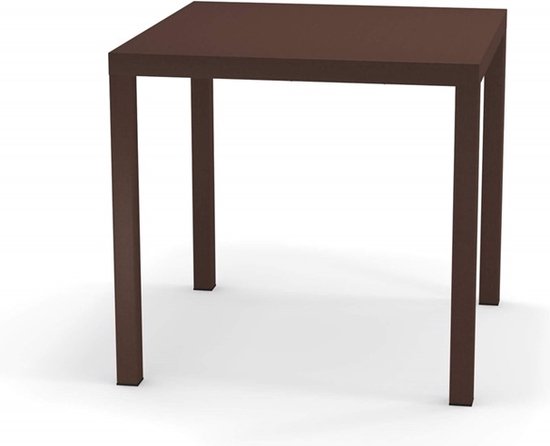 Emu Nova tafel 80x80cm zwart