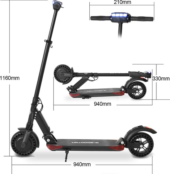 SUOTU R1 Trottinette électrique-E-scooter pliable