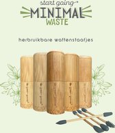 Happy products - Herbruikbare wattenstaafjes - 4 Stuks - Wasbaar - Duurzaam