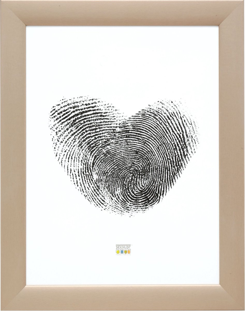 Deknudt Frames fotolijst S53GA5 - bronskleur - hout - 30x45 cm