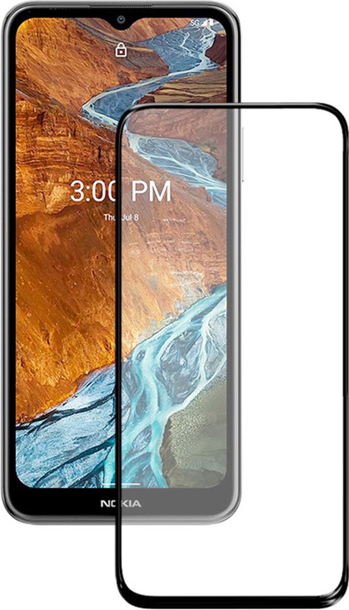 Full Screenprotector Geschikt voor Nokia G300 - Nokia G300 Full Tempered Glass