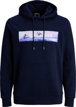 Jack & Jones Hoodie Anniv Navy (Maat: 5XL)