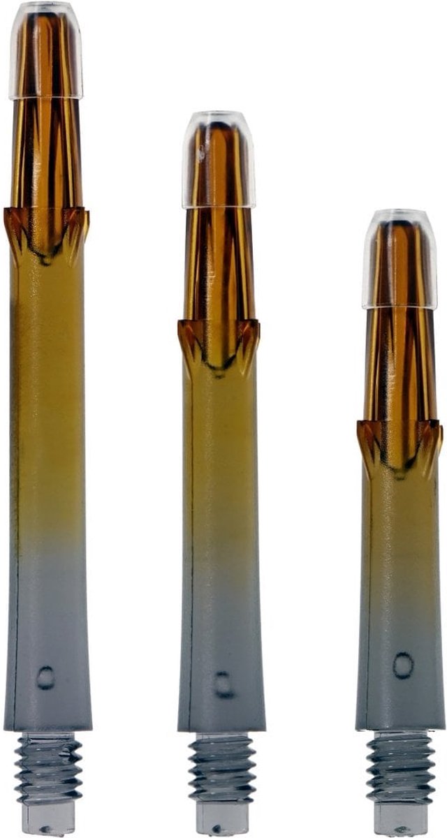 L-Style L-Shaft Gradient N9 Locked Straight Black & Orange - Dart Shafts Medium 330