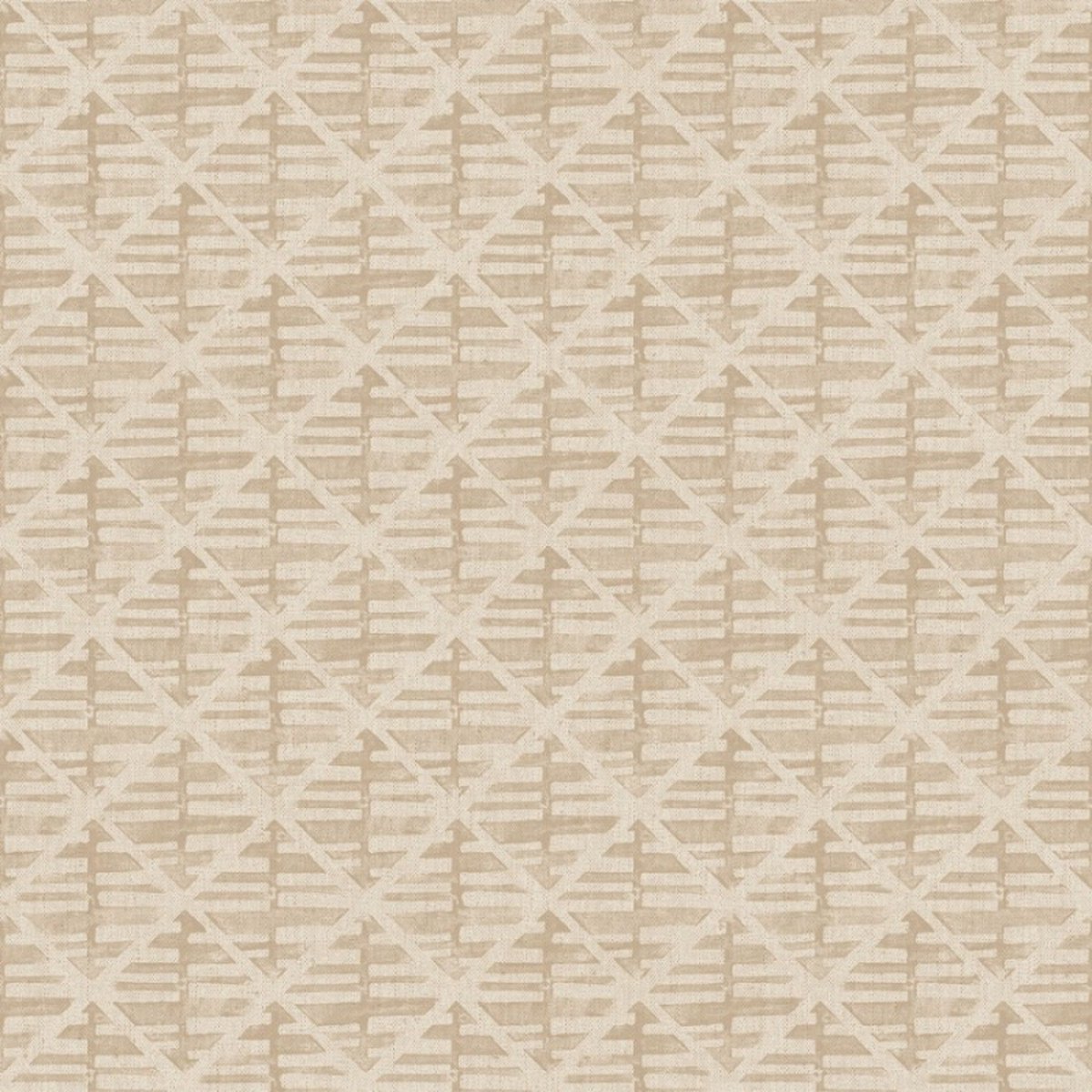 Bazaar - Scandinavische Ruit - Behang - Wallpaper - Muurdecoratie - Vliesbehang - Beige - 0,53 x 10 M.