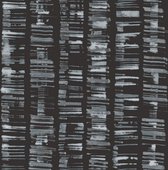 Behang met horizontale abstracte strepen - Behang - Muurdecoratie - Wanddecoratie - Vliesbehang - Bazaar - 0,53 x 10 M.