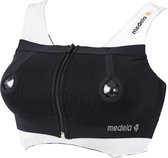 Medela Kolfbh handsfree kolven - Medela Easy Expression Bustier Kolf bh - Maat L - Zwart