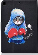 Boxing Cat - Bescherm-Etui Map voor iPad 10.2 - iPad Air 10.5