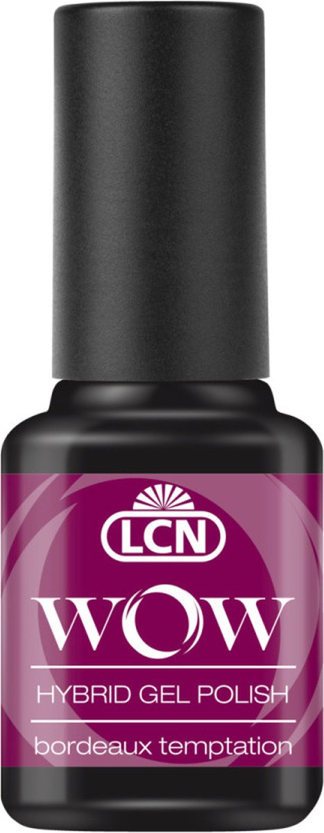 LCN - WOW - Hybride Gelnagellak - Bordeaux Temptation - 45077-19 - 8ml - Vegan -