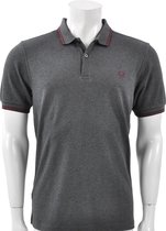 Fred Perry - Twin Tipped - Heren Polo - S - DonkerGrijs