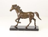 Bronzen Beeld Paard 23x8x18 cm