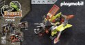 Playmobil Dino Rise Robo-Dino vechtmachine met speelgoeddoos en andere verpakkingen.