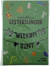 Sinterklaas Letterslinger 'Welkom Sint' 16-delig CA. 6 meter