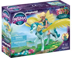 foto van PLAYMOBIL Adventures of Ayuma Crystal Fairy met eenhoorn - 70809