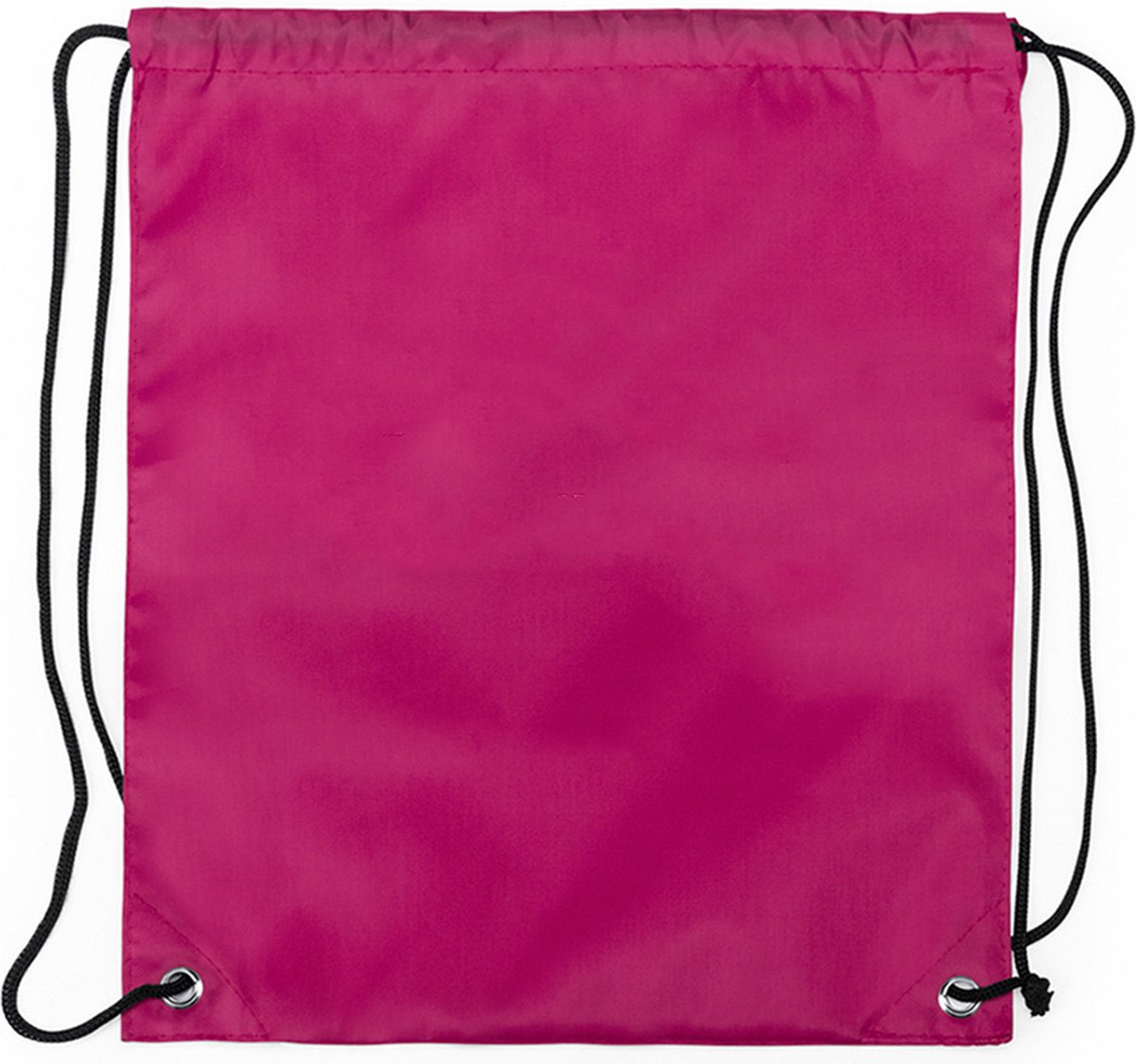 Gymtas basic - rugtas - zwemtas - sporttasje met rijgkoord - roze