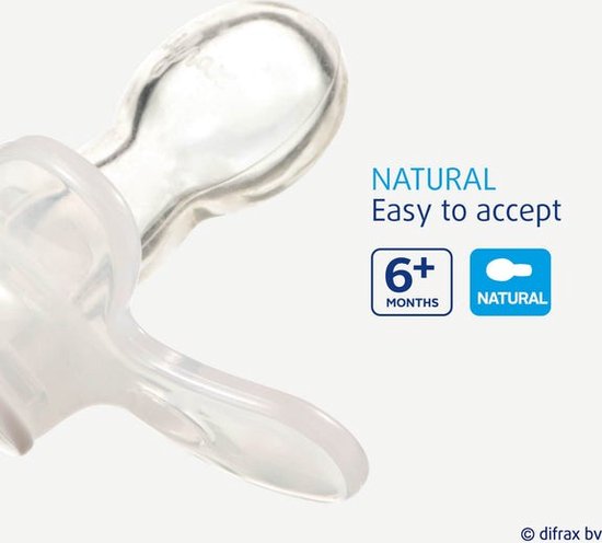 Difrax Dental Fopspeen - Extra sterk - 18+ M van Difrax — afbeelding 4