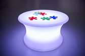 TickiT Sensorische Ontdekkingstafel met licht - ⌀70 cm - Sensorisch speelgoed - Sensory stimulatie - Lichttafel