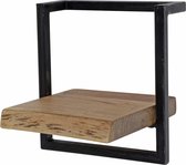 Wandplank Acies 30cm / Massief acacia naturel - Industrieel meubels - Houten meubel - Design