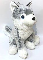 Husky knuffel - Pluche - 30 cm