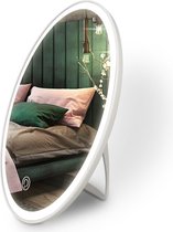 Flanner® Kaptafel & Make-Up Spiegel – LED Verlichte Spiegel – Modern Minimalistisch – Staande Spiegel