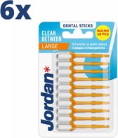 Jordan Clean Between Sticks Large - 6 x 40 stuks - Voordeelverpakking
