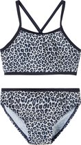 NAME IT NKFFELINA BIKINI BOX CAMP Meisjes Bikini - Maat 110/116