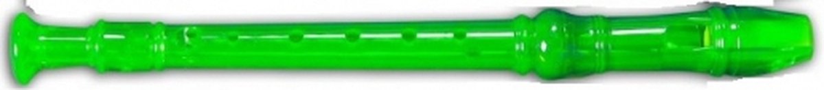 Afbeelding van product Merkloos / Sans marque  Transparante speelgoed blokfluit groen 2 cm
