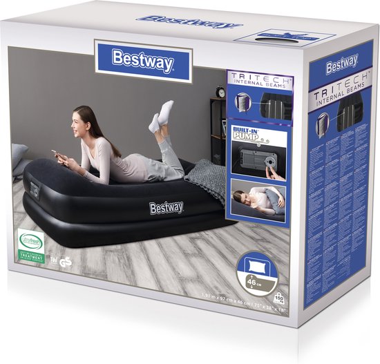 Bestway Tritech Premium Luchtbed - 1-persoons - 191x97x46 cm van Bestway — afbeelding 5