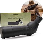 Knight Vox 20-60x60mm Monoculair - Monokijker - Verrekijker - Spotting scope - Incl. Statief en Draagtas - Lichtgewicht