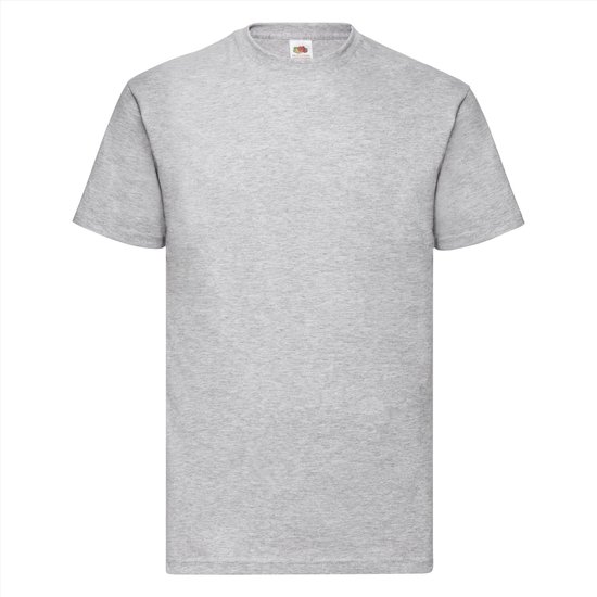 Fruit of the Loom - 5 stuks Valueweight T-shirts Ronde Hals - Heather Grey - XXL