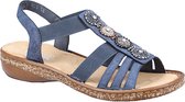 RIEKER 628G9-14 Sandaal blauw maat 37