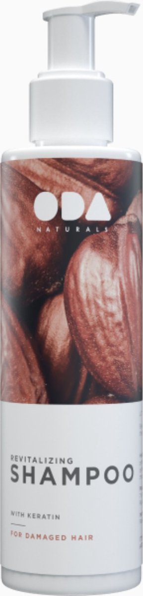 ODA Naturals - Revitaliserende shampoo met keratine formule voor beschadigd haar (250 ml) 2 stuks