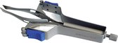 MEDLUXY semi Pro - Automatische Pincet - Epileerpincet - 10 cm - 5mm - klemkracht instelbaar [blauw, tweezer]