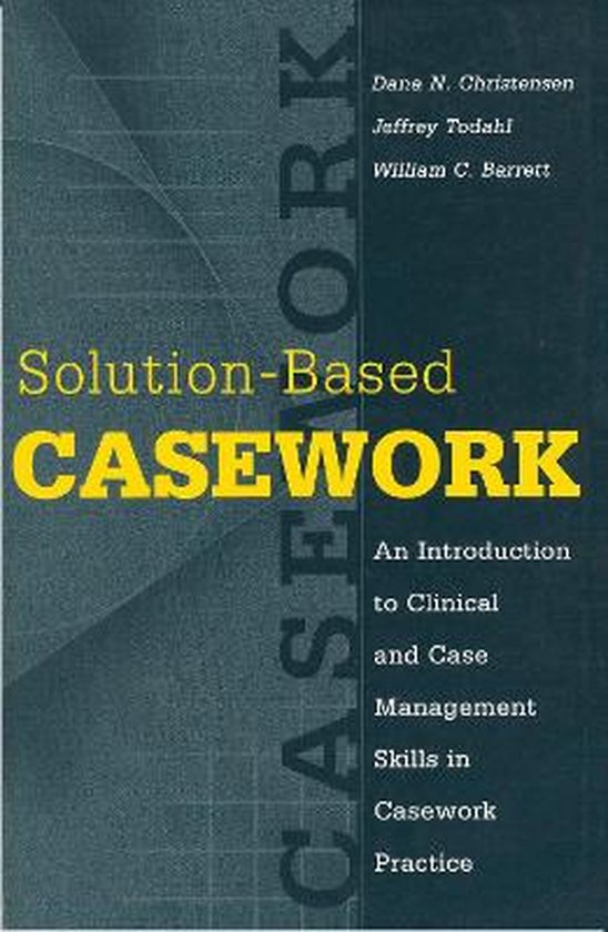 Solutionbased Casework, William C. Barrett 9780202361178 Boeken