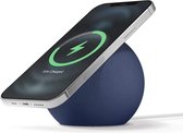 Luxe Apple Magsafe Telefoonhouder - Bureau - Nachtkastje - Donker Blauw
