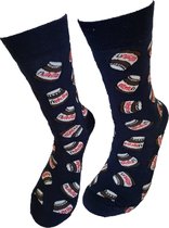 Verjaardag cadeau - Grappige sokken - Nutella sokken - Leuke sokken - Vrolijke sokken – Valentijn Cadeau - Luckyday Socks - Cadeau sokken - Socks waar je Happy van wordt – Maat 37-42