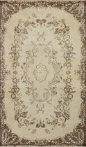 Vintage handgeweven vloerkleed - tapijt - Yeda 287 x 174