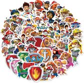 Paw Patrol Stickers - 50 Stuks - Paw Patrol Knutselen - Stickers Kinderen - Stickers Laptop - Stickers Paw Patrol - Paw Patrol Speelgoed