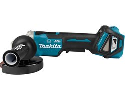 Makita DGA517ZJ accu-haakse slijper in Makpac
