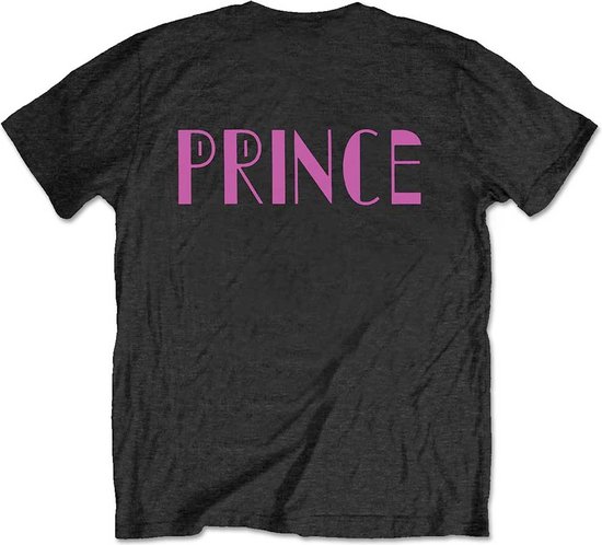 Prince - Many Faces Heren T-shirt - L - Zwart
