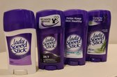 Lady Speed Stick™ Deodorant-Mix Collectie-Aloe-Delicate Skin-Lilac-Invisible Protection 24/7- 4 x 45g