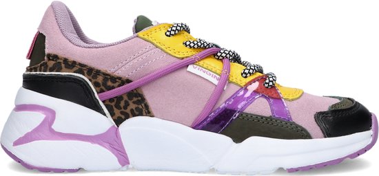 Vingino Odilia Lage sneakers - Leren Sneaker - Meisjes - Roze - Maat 36 |  bol.com