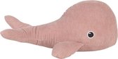 Deurstopper Walvis 37*34*15 cm Roze Polyester Deurklem Deurwig