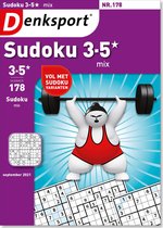 SYN-178 Denksport Puzzelboek Sudoku 3-5* mix, editie 178