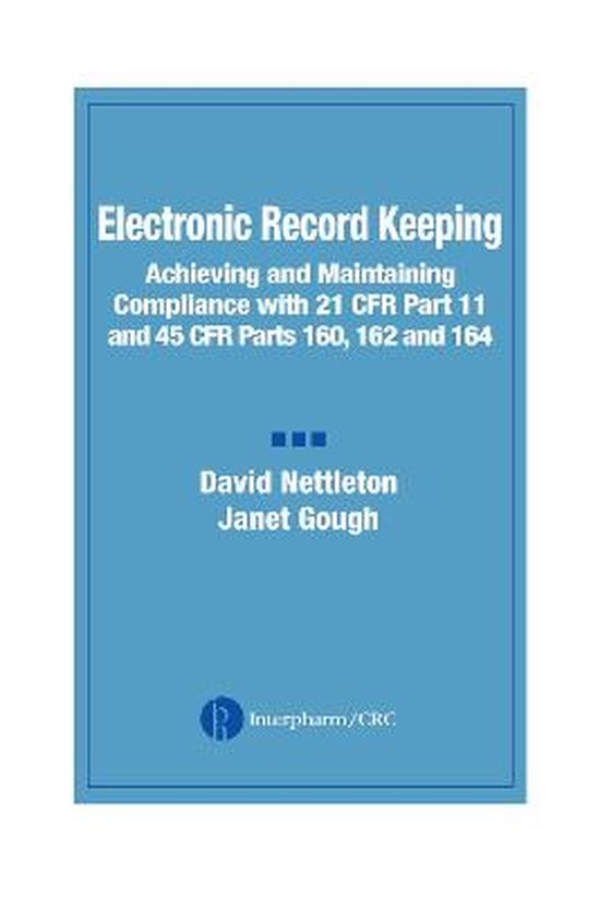 Electronic Record Keeping 9780849321641 David Nettleton Boeken bol