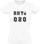 Anti020 t-shirt | psv | Ajax | Amsterdam | voetbal  | cadeau | Wit