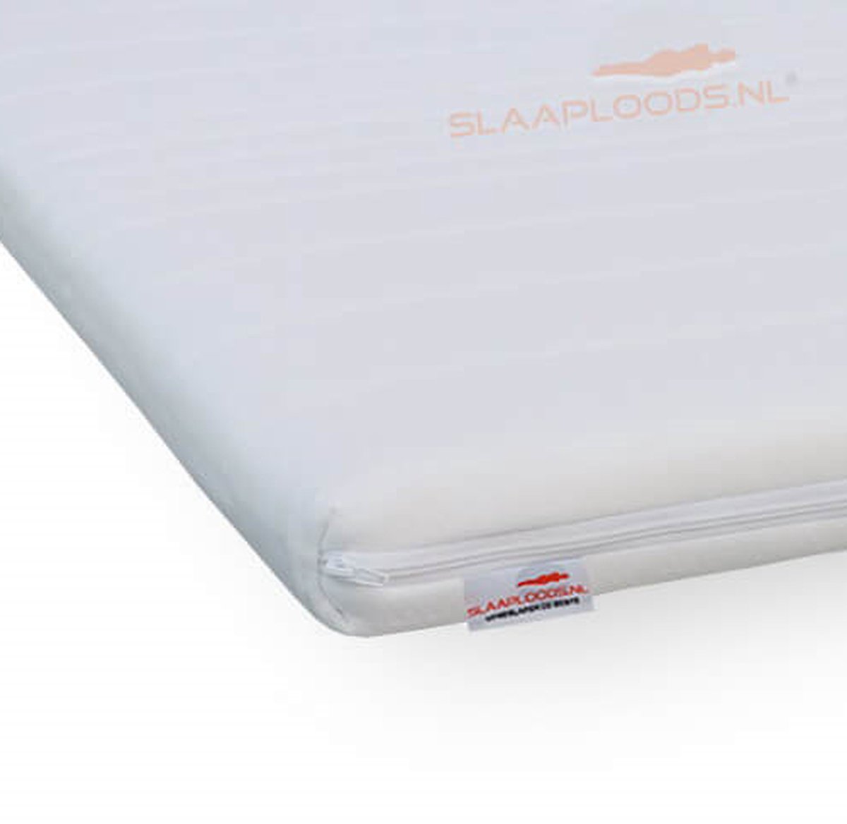 Slaaploods.nl Topdekmatras - Koudschuim - 180x200 cm - Comfort - Dikte 8 cm Wit