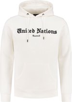 Quotrell - United Nations Hoodie - Off-white - trui - mannen - maat XL