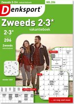 ZEP-206 Denksport Puzzelboek Zweeds 2-3* vakantieboek, editie 206