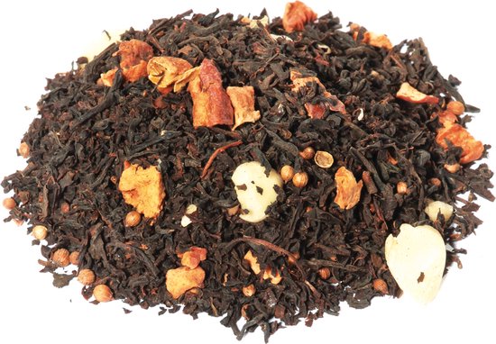 De Gouden Kat - Kruidige zwarte thee met kaneel, gember en peper - 50 gram  losse thee | bol.com